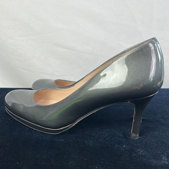 L.K. Bennett Pewter Pumps - Picture 5 of 10